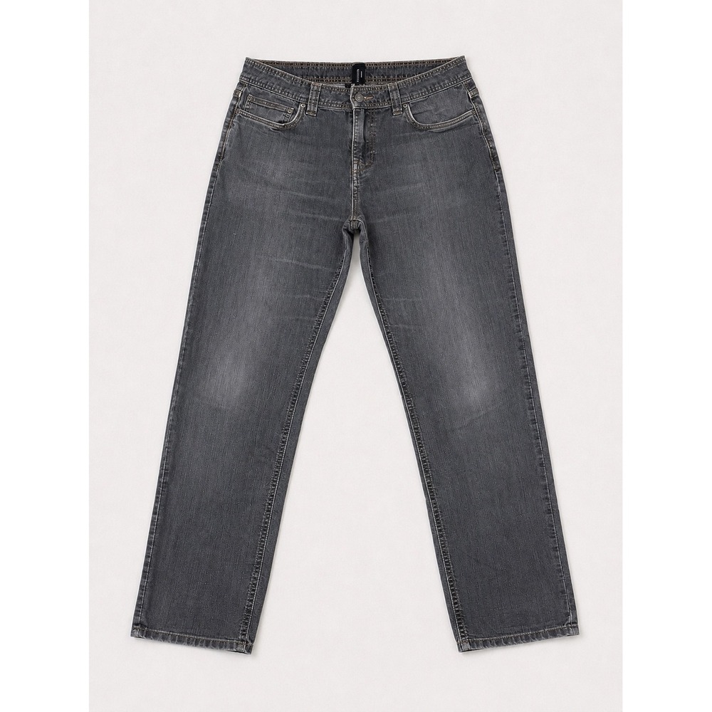 Prana Slim Fit Charcoal Gray Organic Cotton Stretch Jeans 31x32 Mens